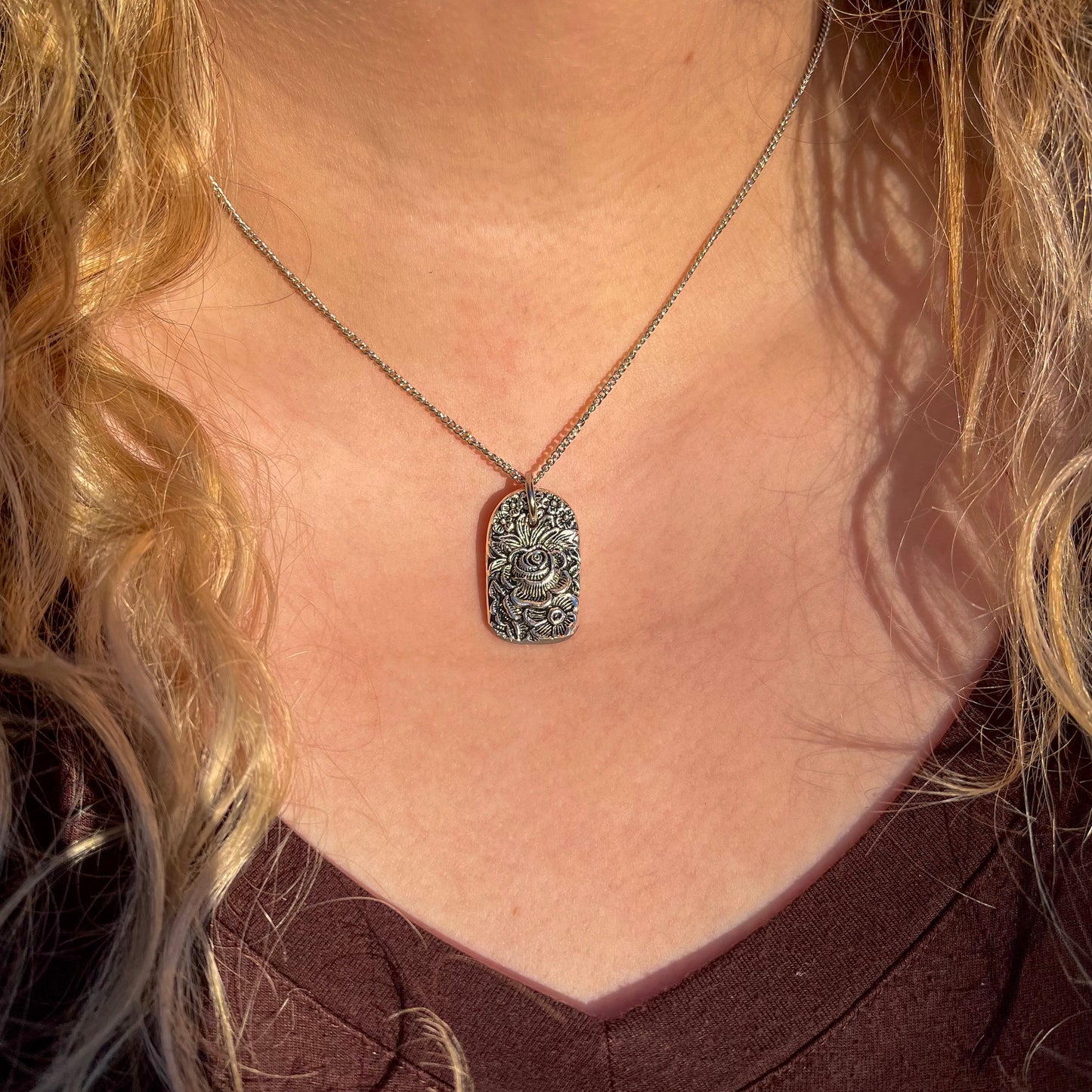 Rose Meadow Spoon Necklace