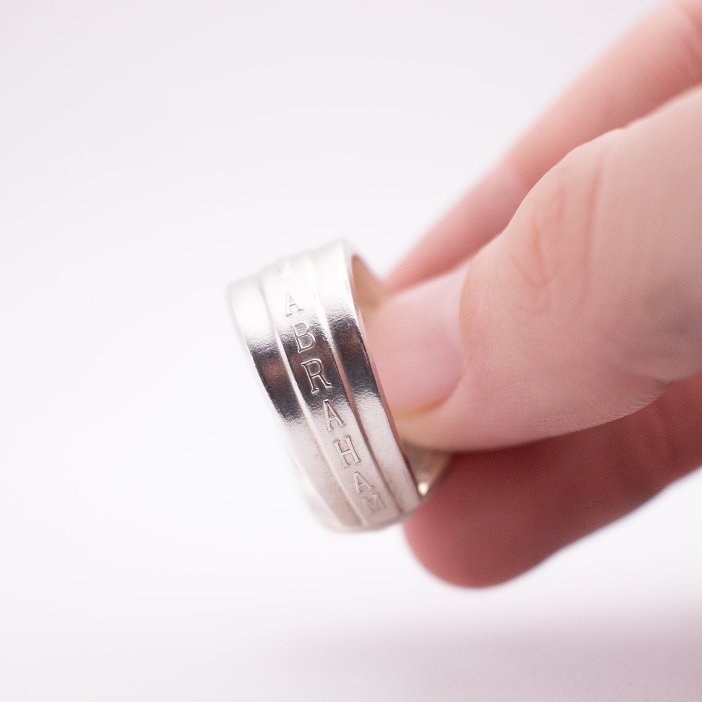 President Lincoln Spoon Ring