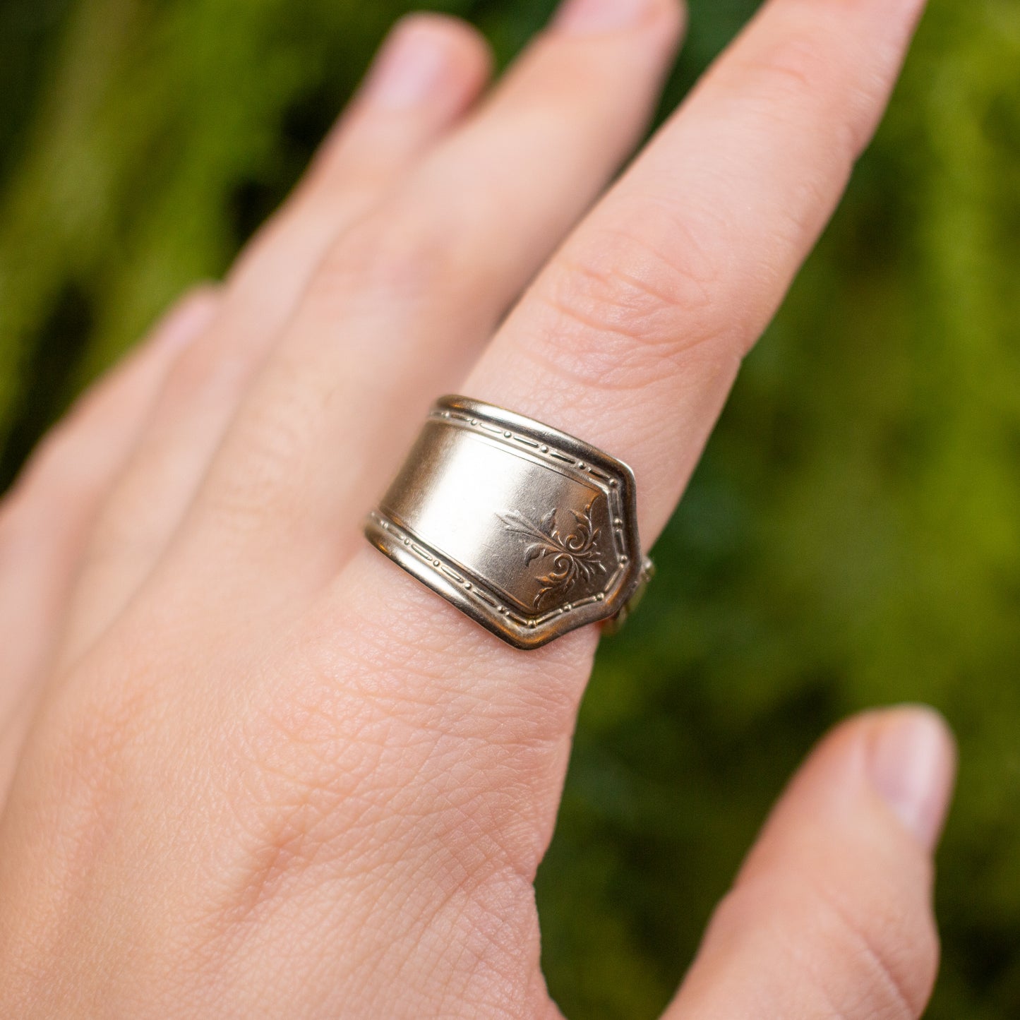 Scroll Spoon Ring