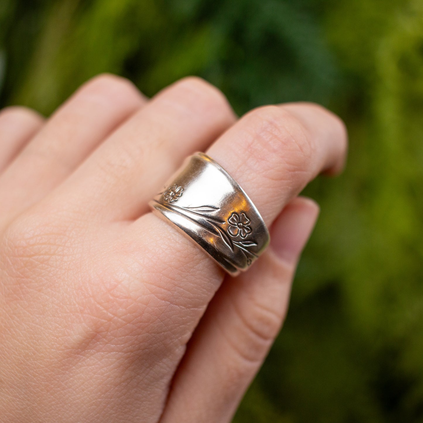 Springtime Spoon Ring