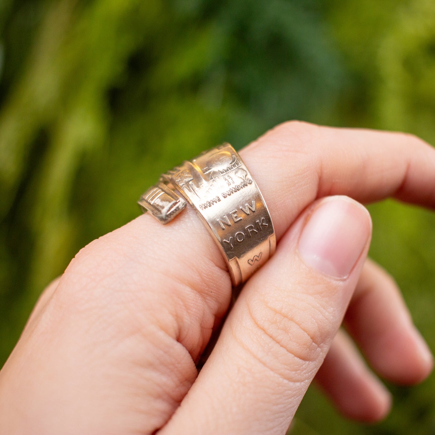 NY World's Fair Spoon Ring
