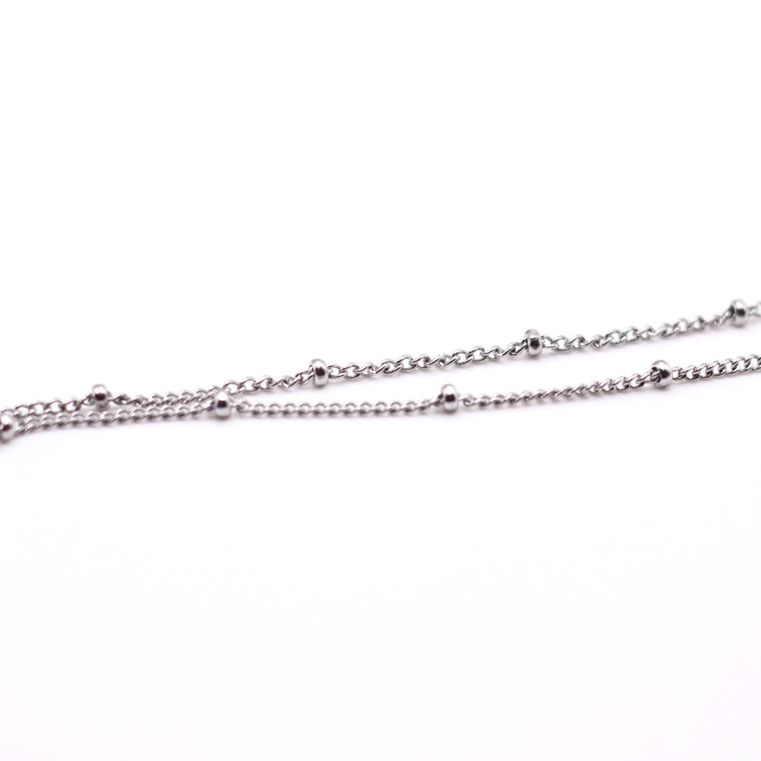 Pink Rose Spoon Necklace
