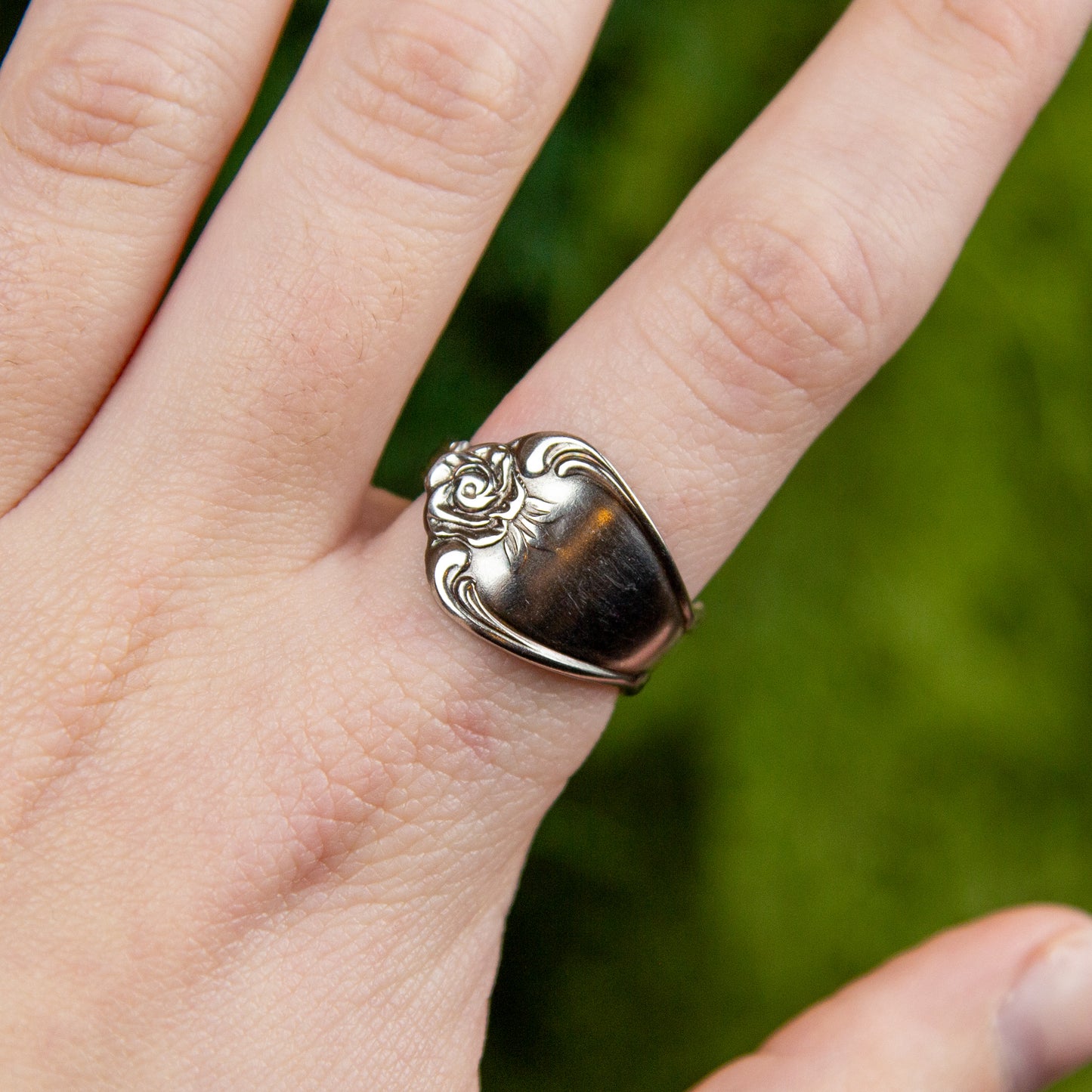Arbor Rose Spoon Ring