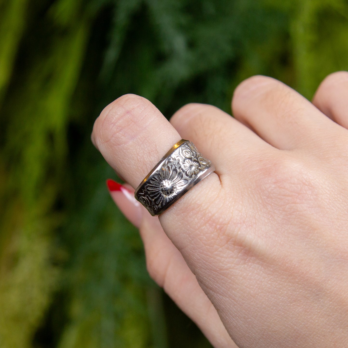 Spring Garden Spoon Ring