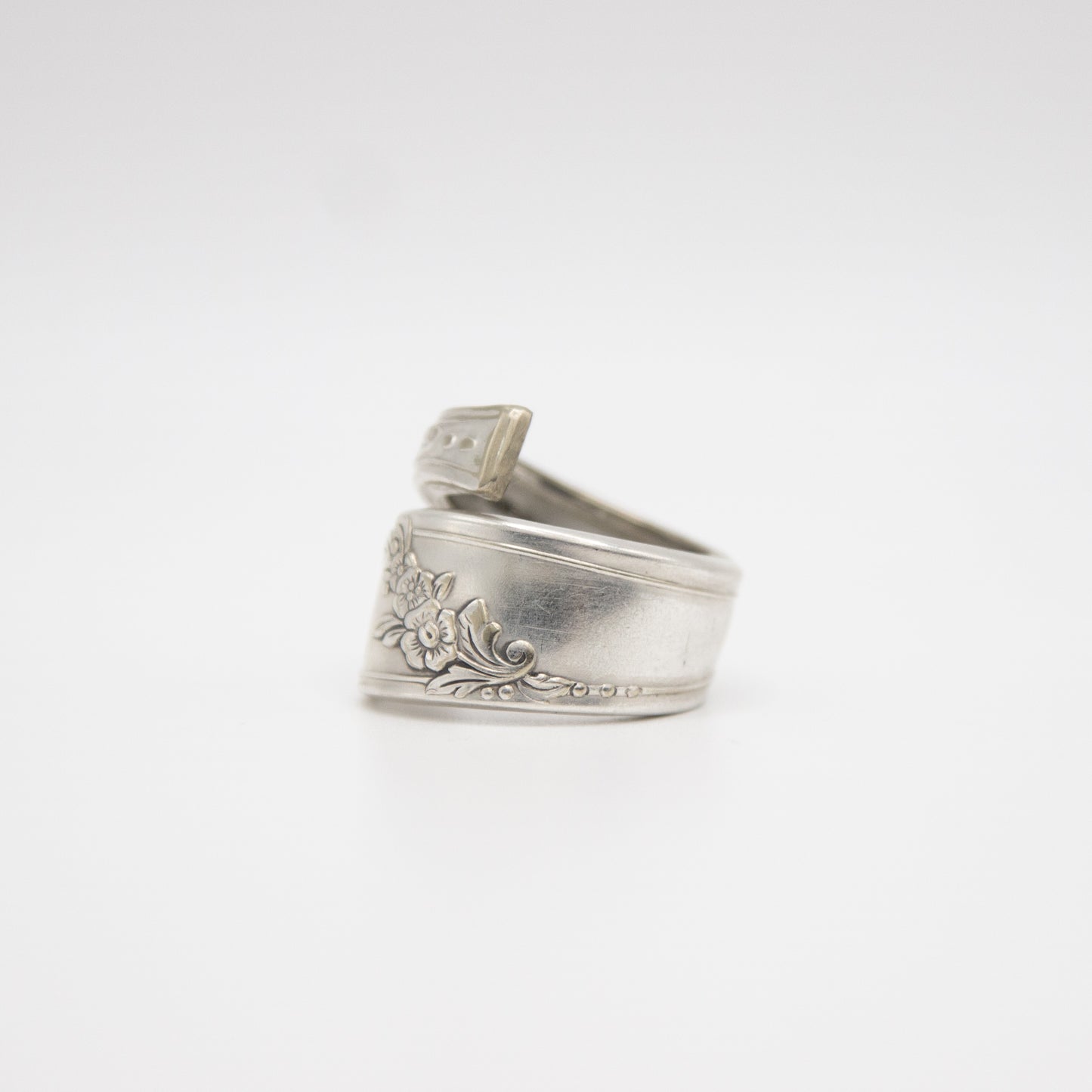 Queen Bess Wrapped Spoon Ring