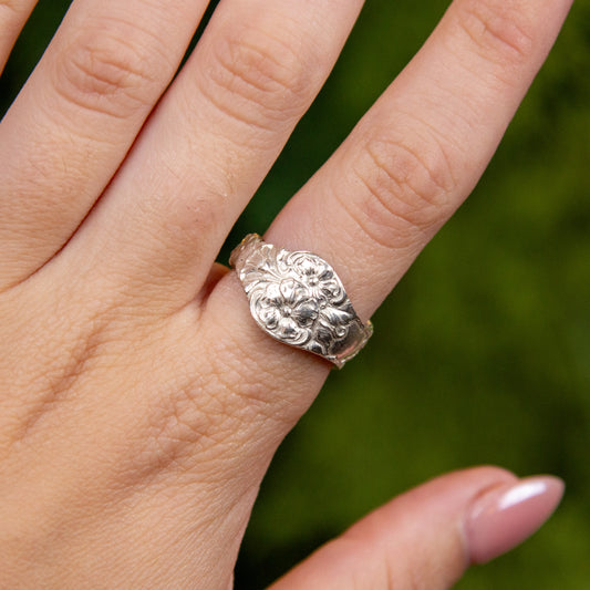 Norwegian Demitasse Spoon Ring