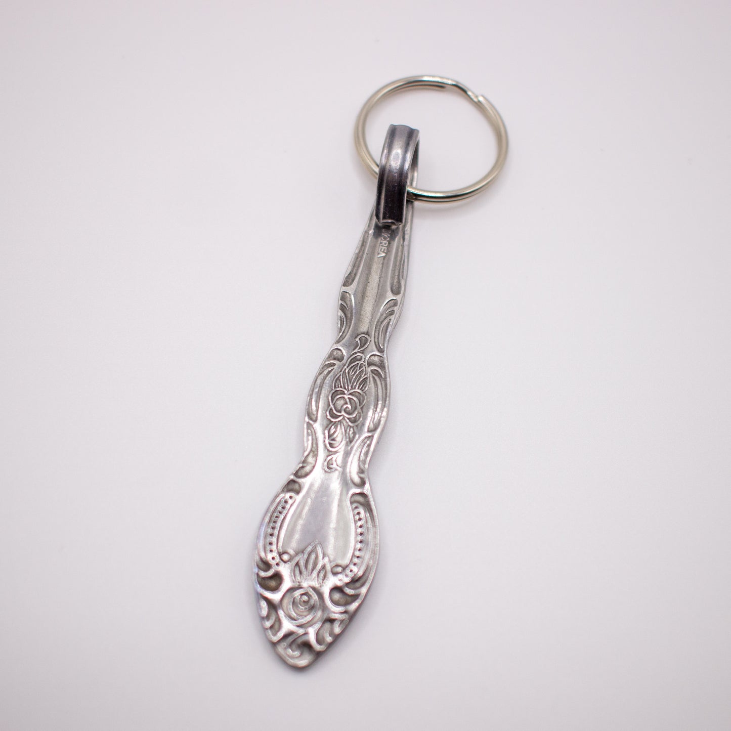 Double Rose Spoon Keychain