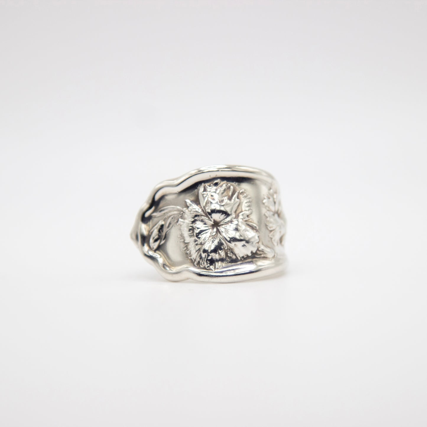 Carnation Spoon Ring