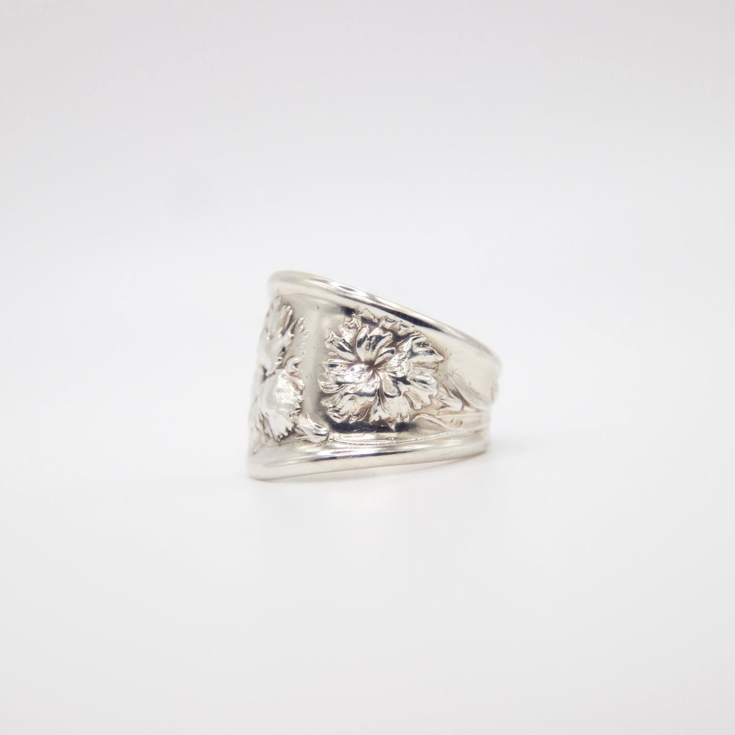 Carnation Spoon Ring
