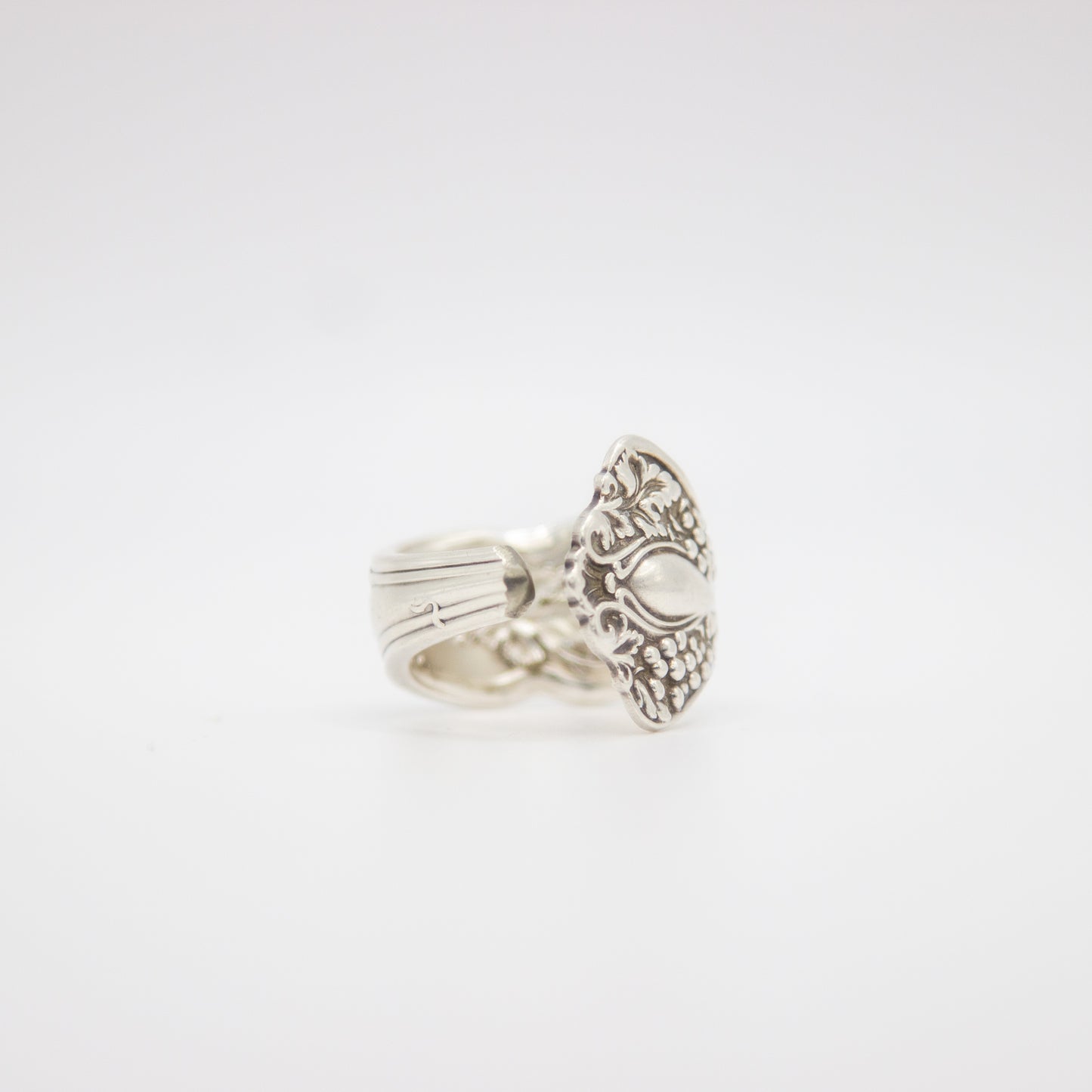 Vintage Grape Spoon Ring