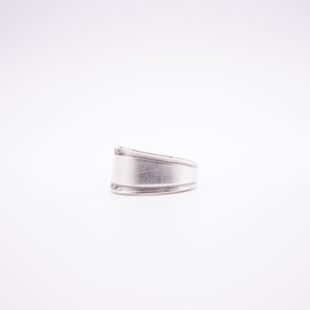 Bridal Wreath Spoon Ring