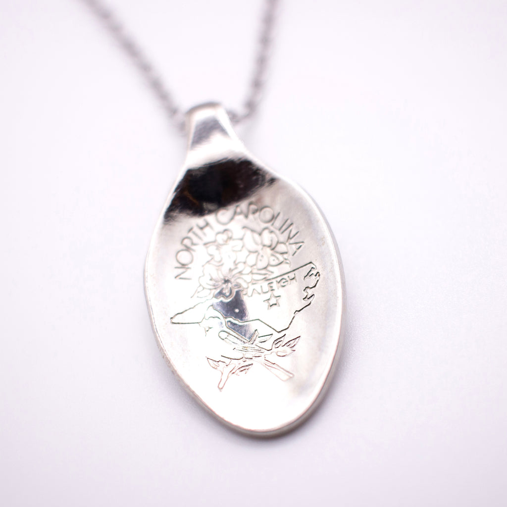 North Carolina Spoon Necklace