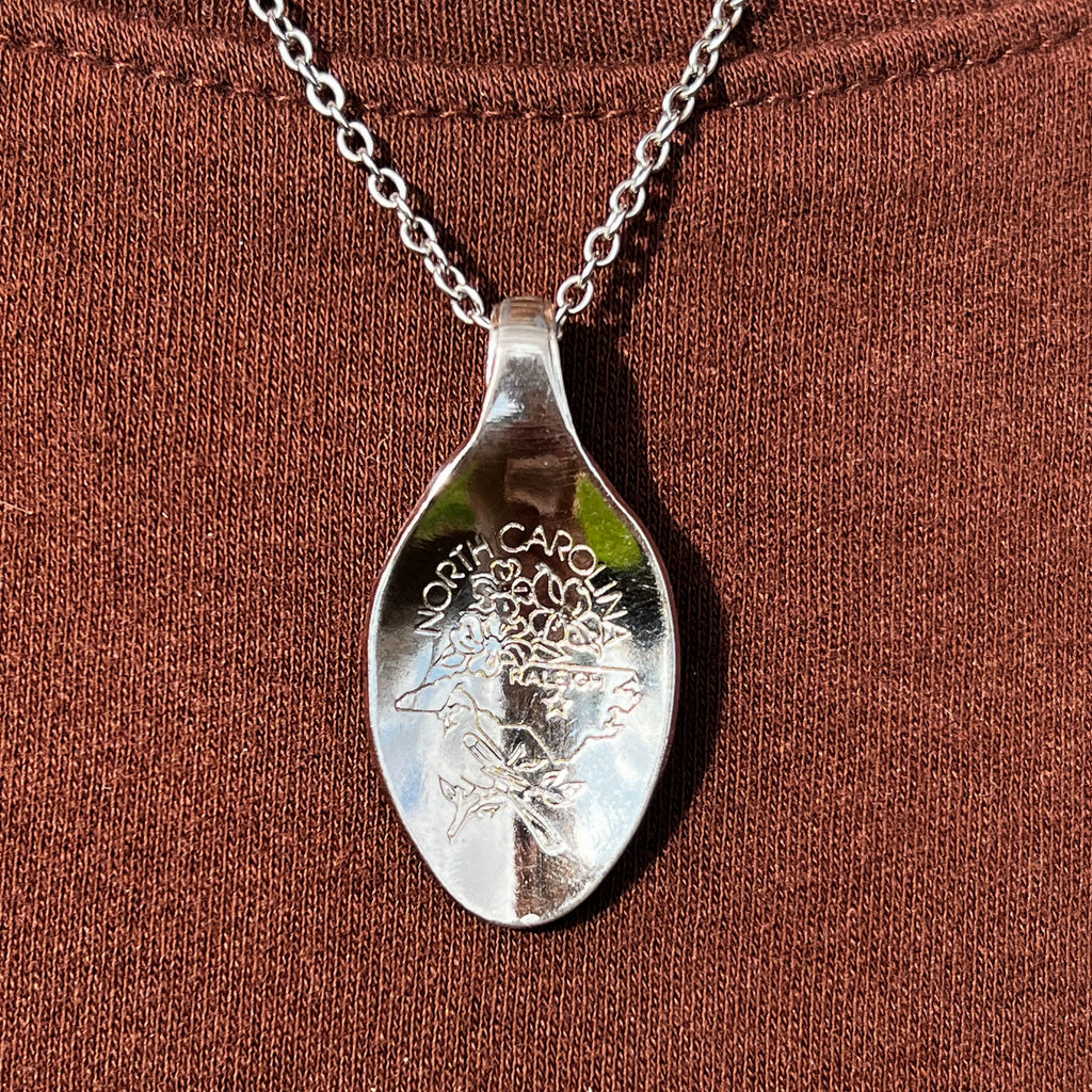 North Carolina Spoon Necklace