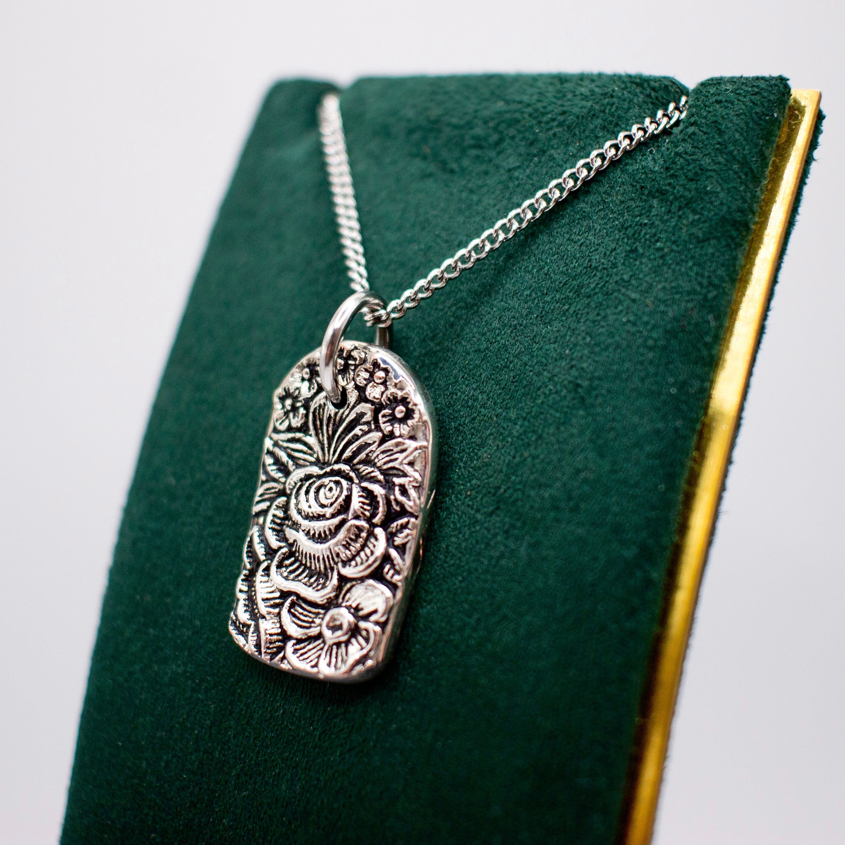 Rose Meadow Spoon Necklace