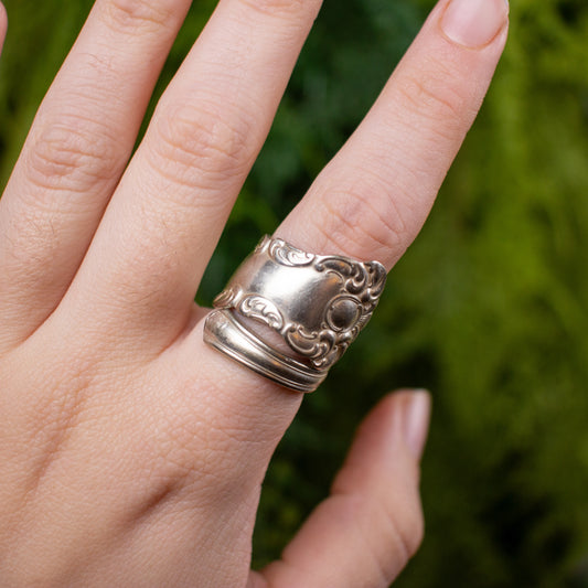 Oxford Wrapped Spoon Ring