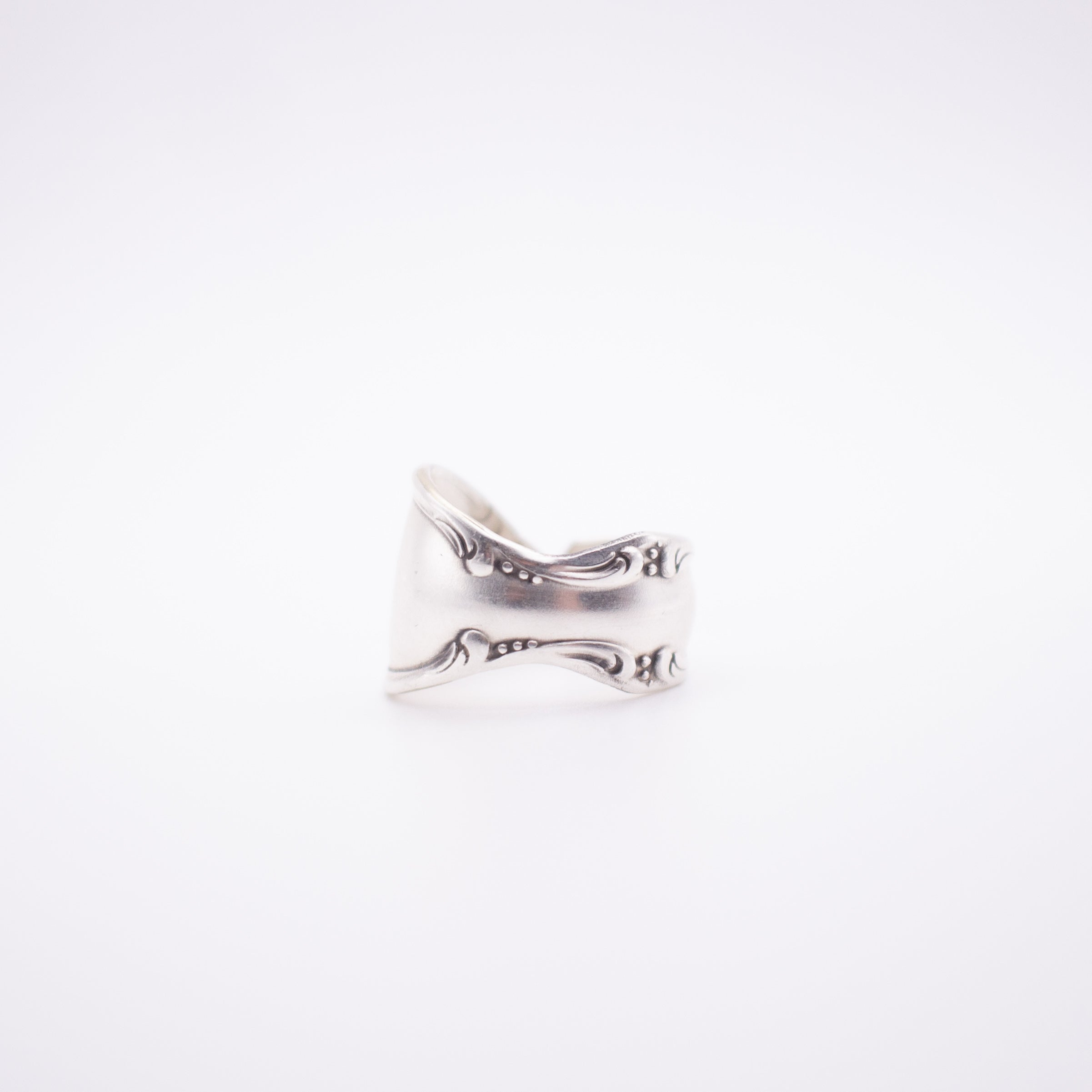 Precious Mirror Spoon Ring