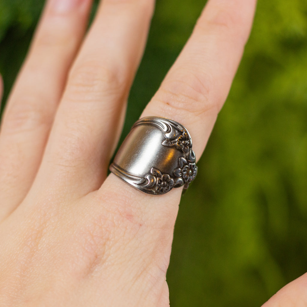 Blooming Spoon Ring