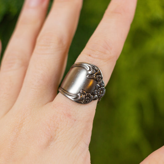 Blooming Spoon Ring