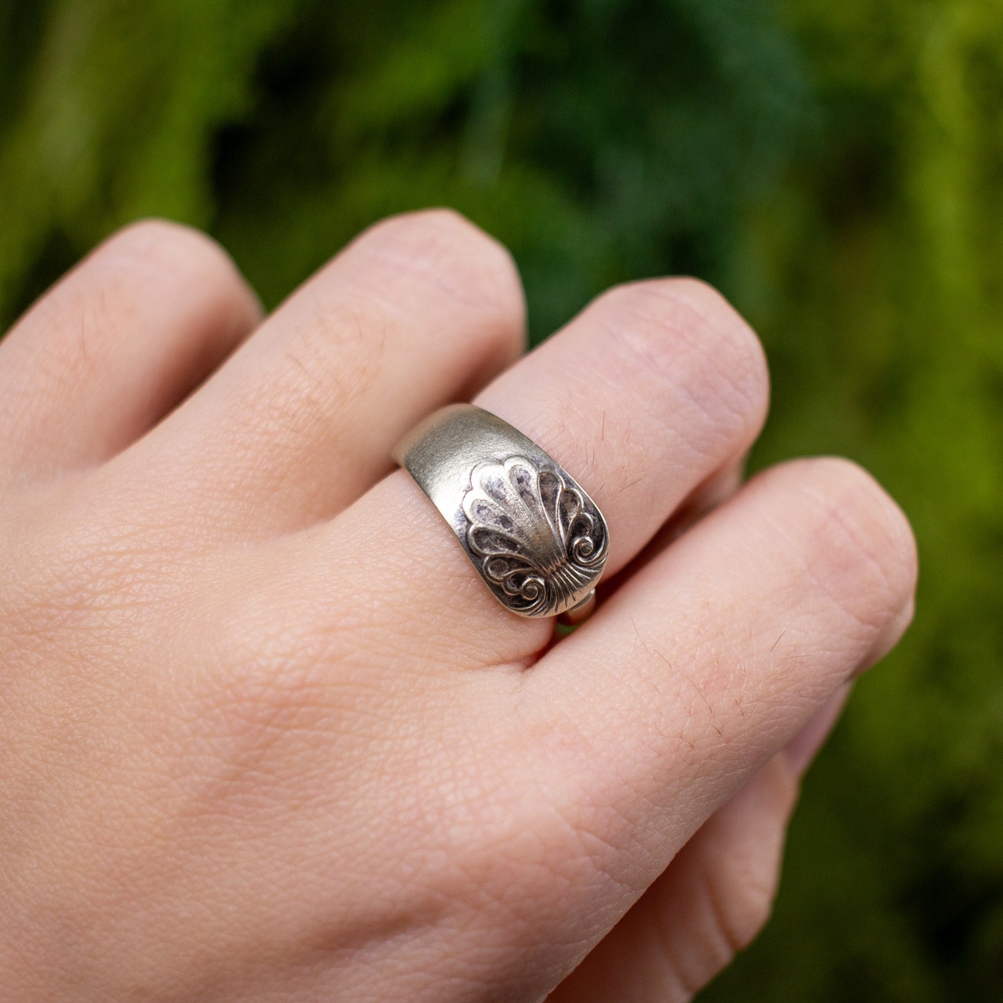 Shell Spoon Ring