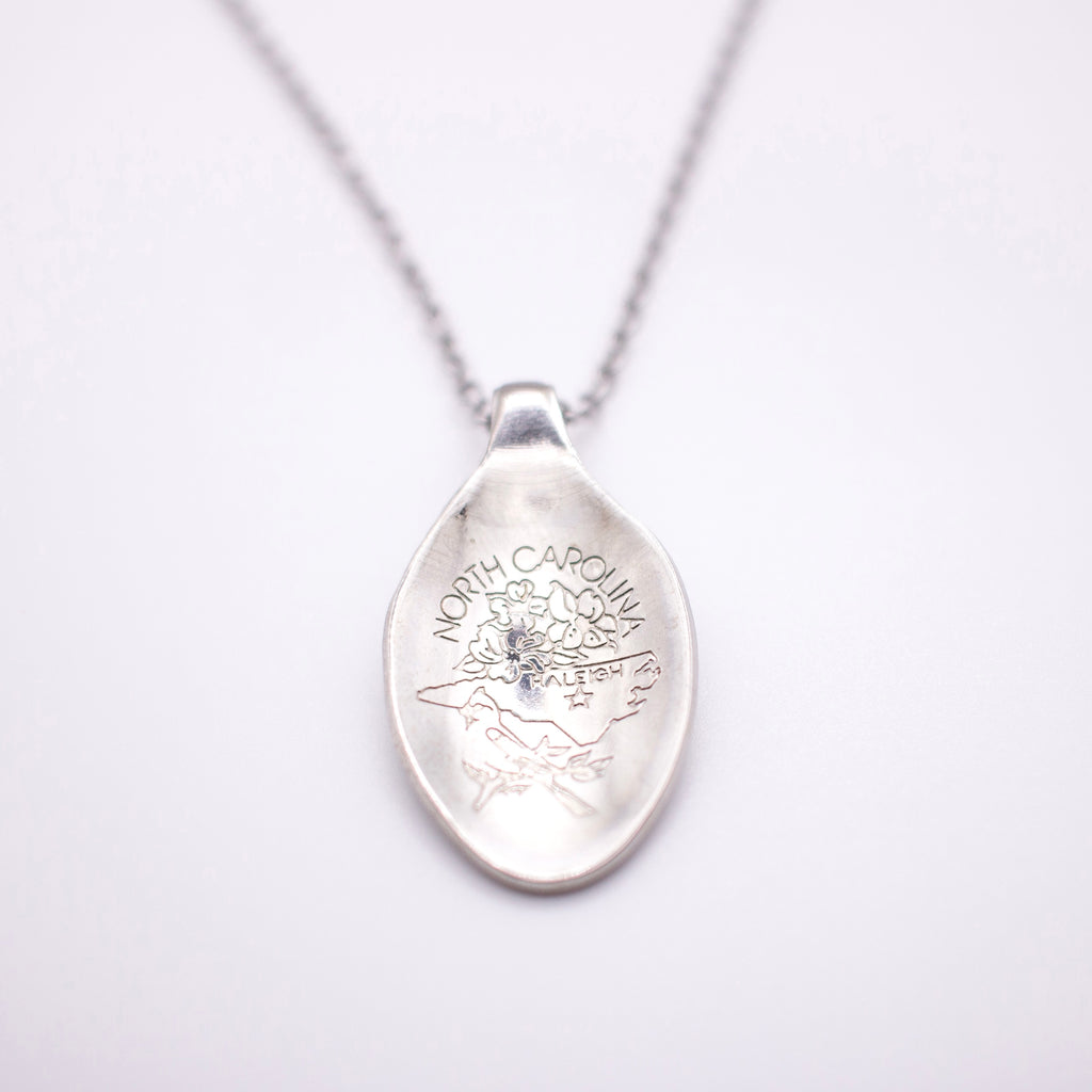 North Carolina Spoon Necklace