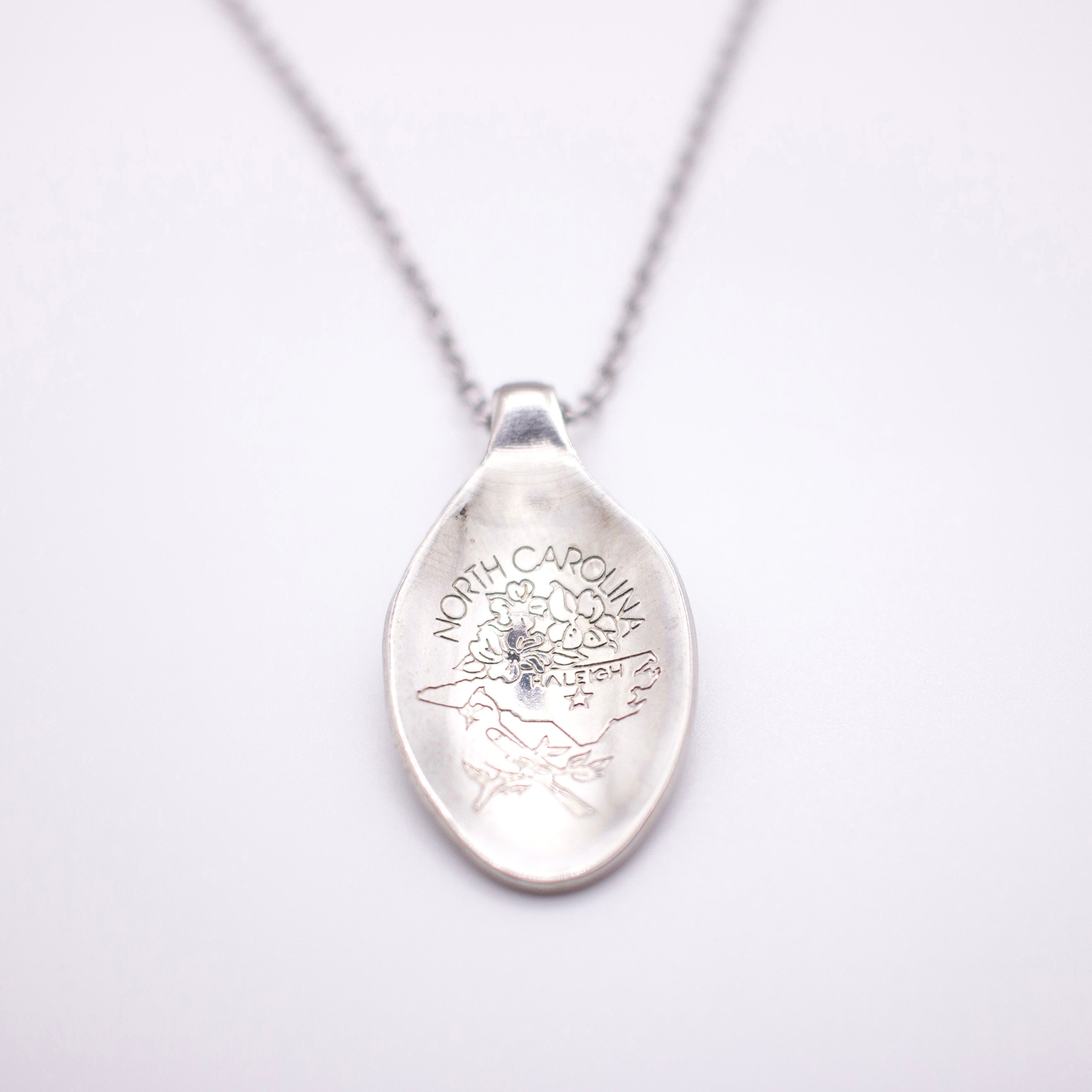 North Carolina Spoon Necklace
