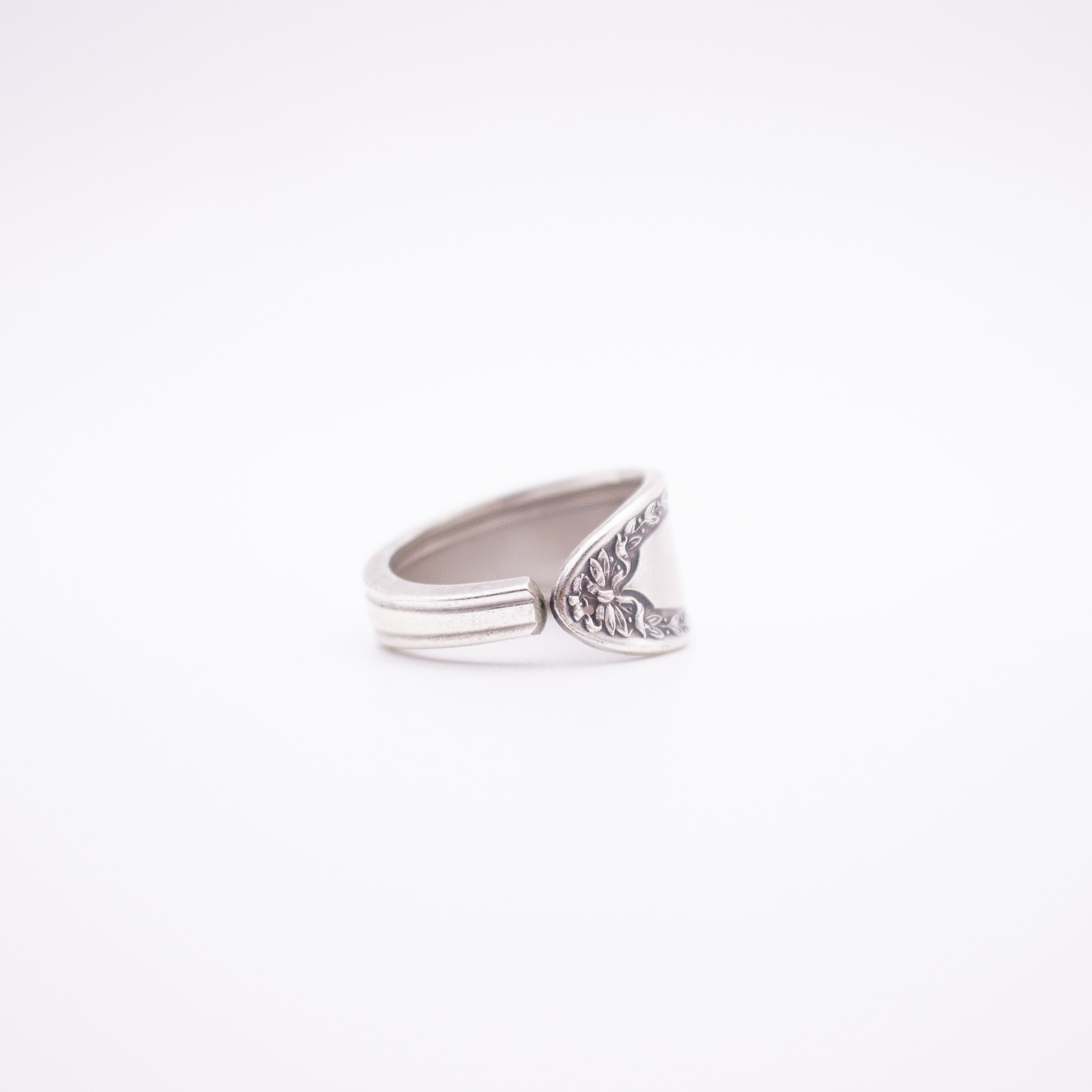 Bridal Wreath Spoon Ring
