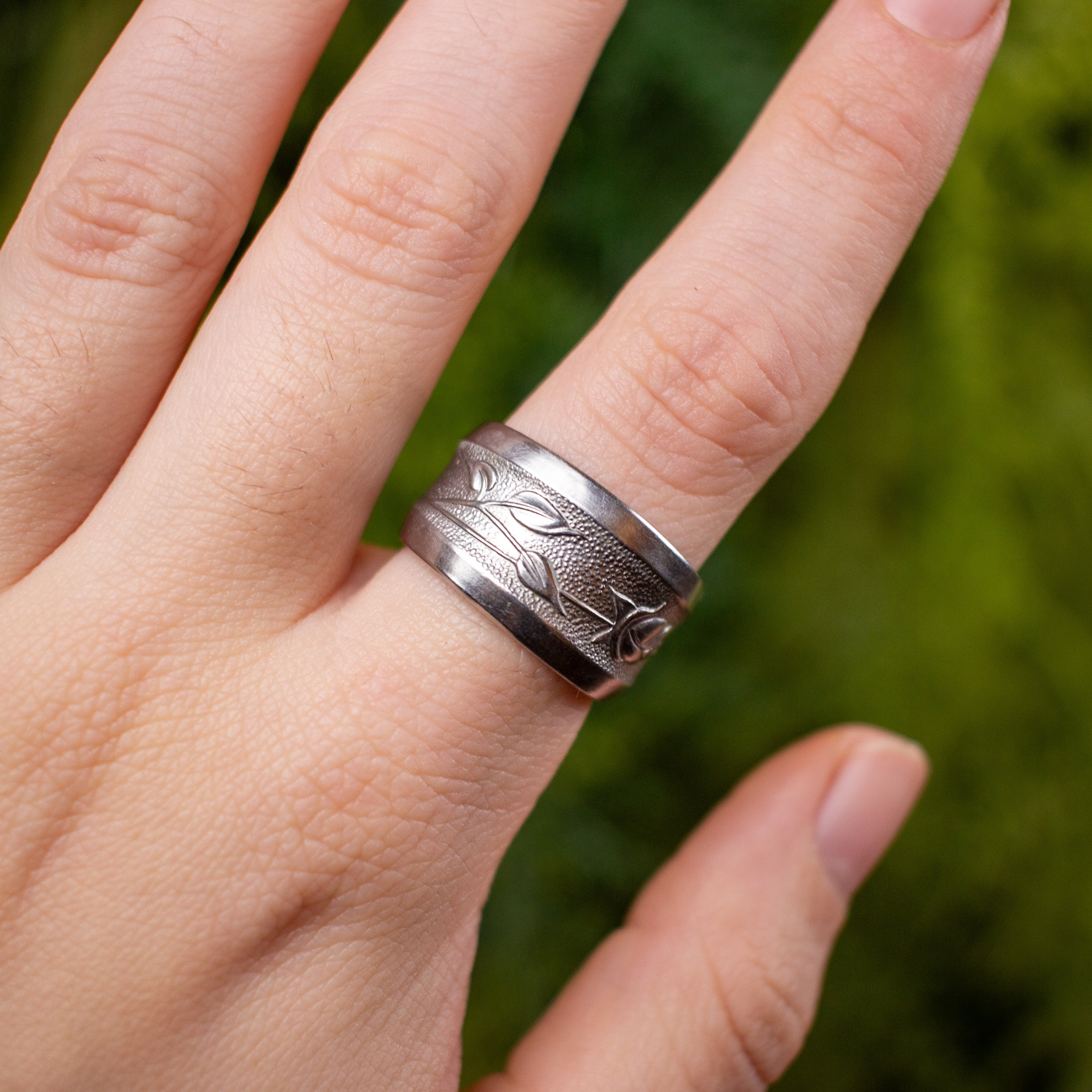 Maybrook Rose Spoon Ring