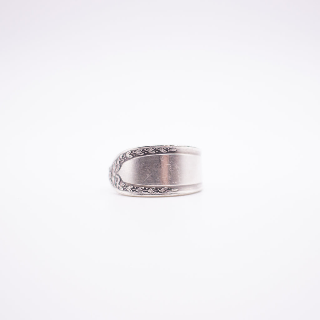 Bridal Wreath Spoon Ring