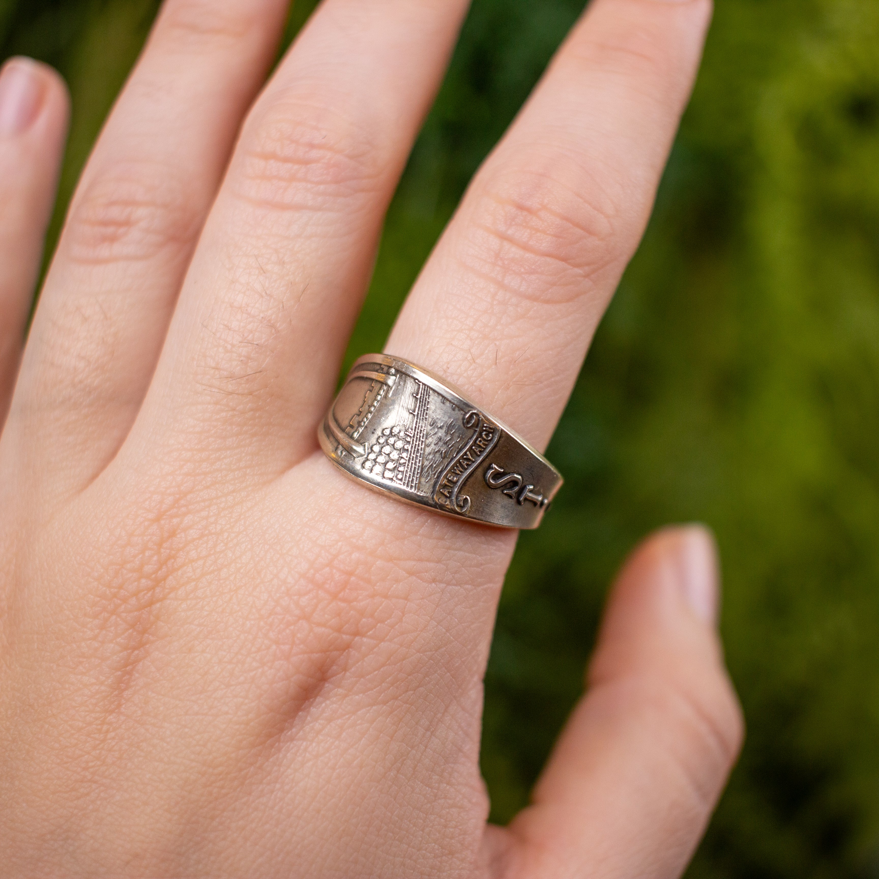 St. Louis Mo. Spoon Ring