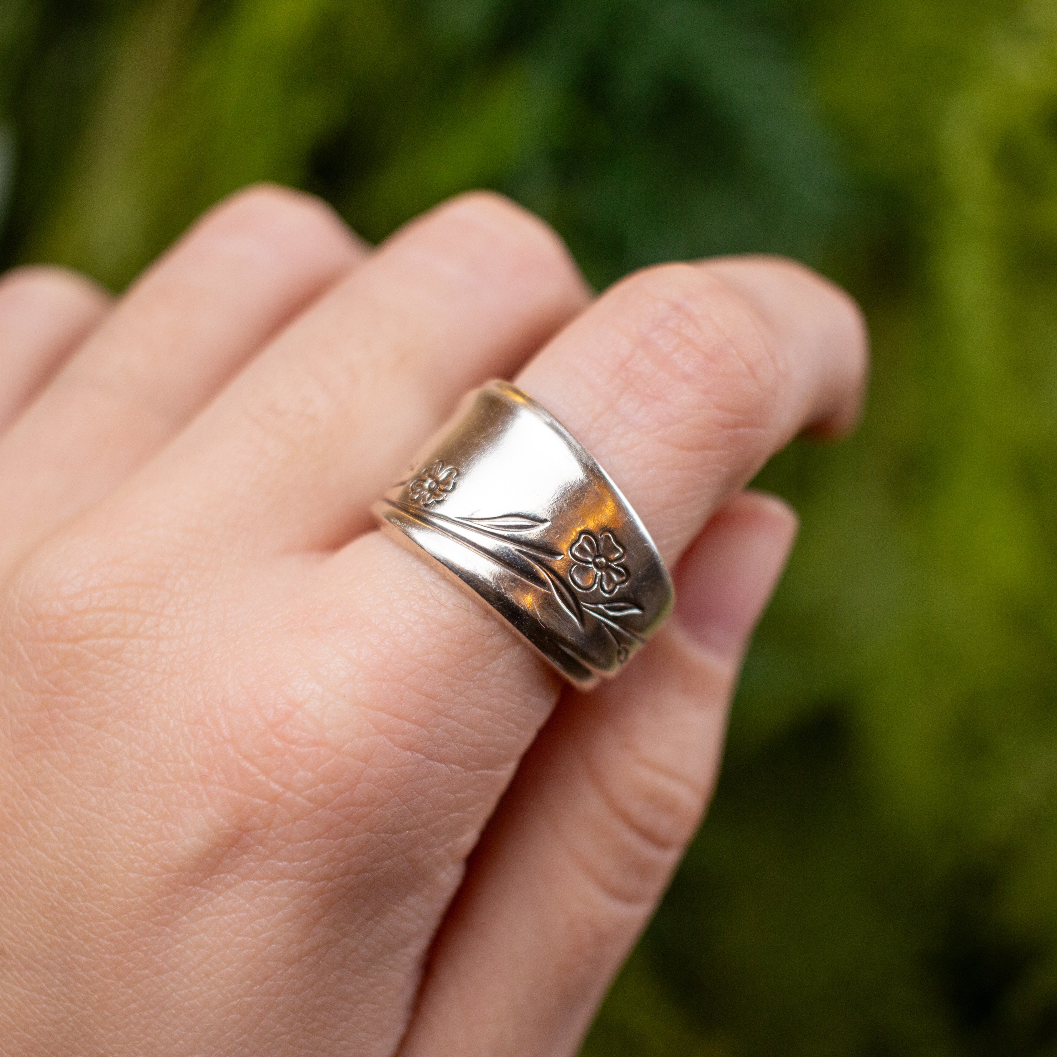 Springtime Spoon Ring