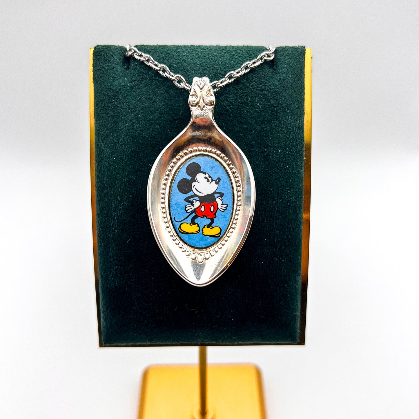 Mickey Mouse Spoon Necklace
