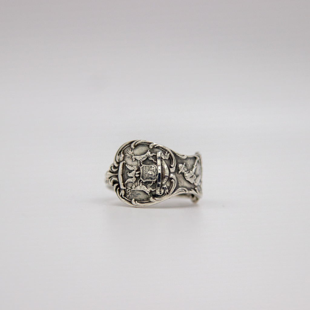 Detroit Michigan Spoon Ring