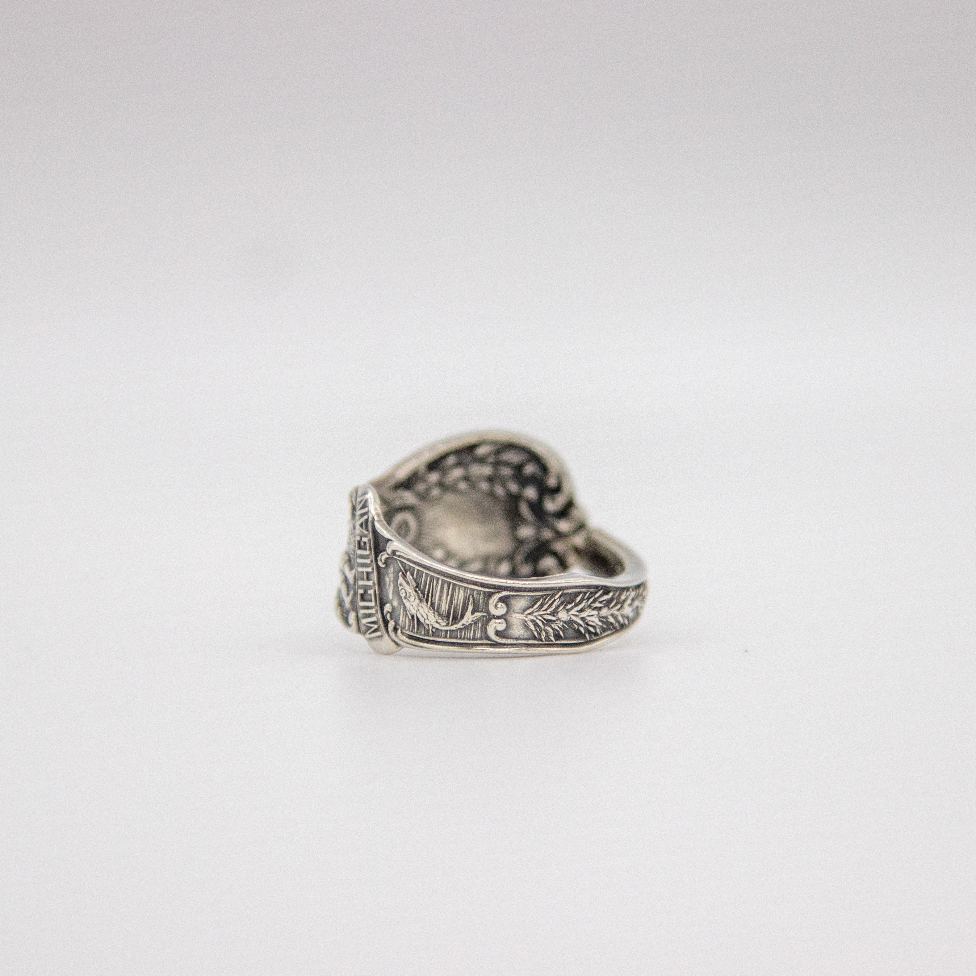 Detroit Michigan Spoon Ring