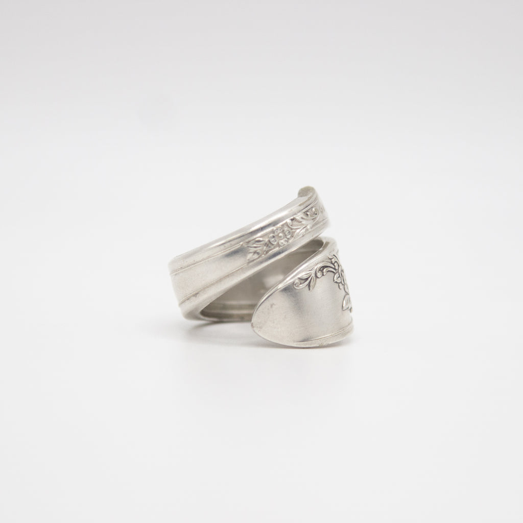 Queen Bess Wrapped Spoon Ring