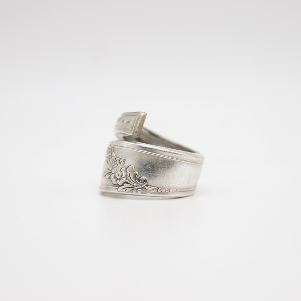 Queen Bess Wrapped Spoon Ring
