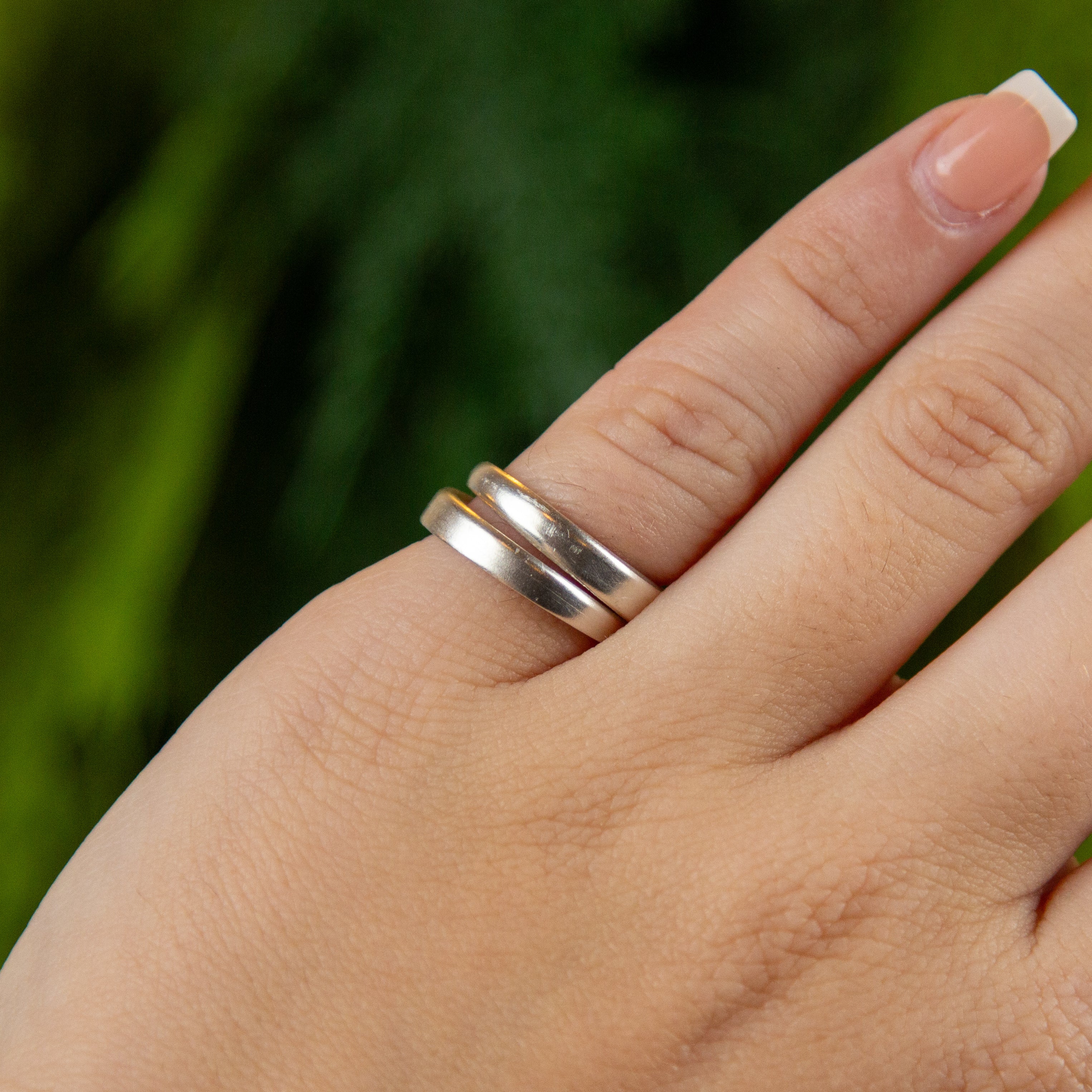 Pinky Spoon Ring- Set of Two