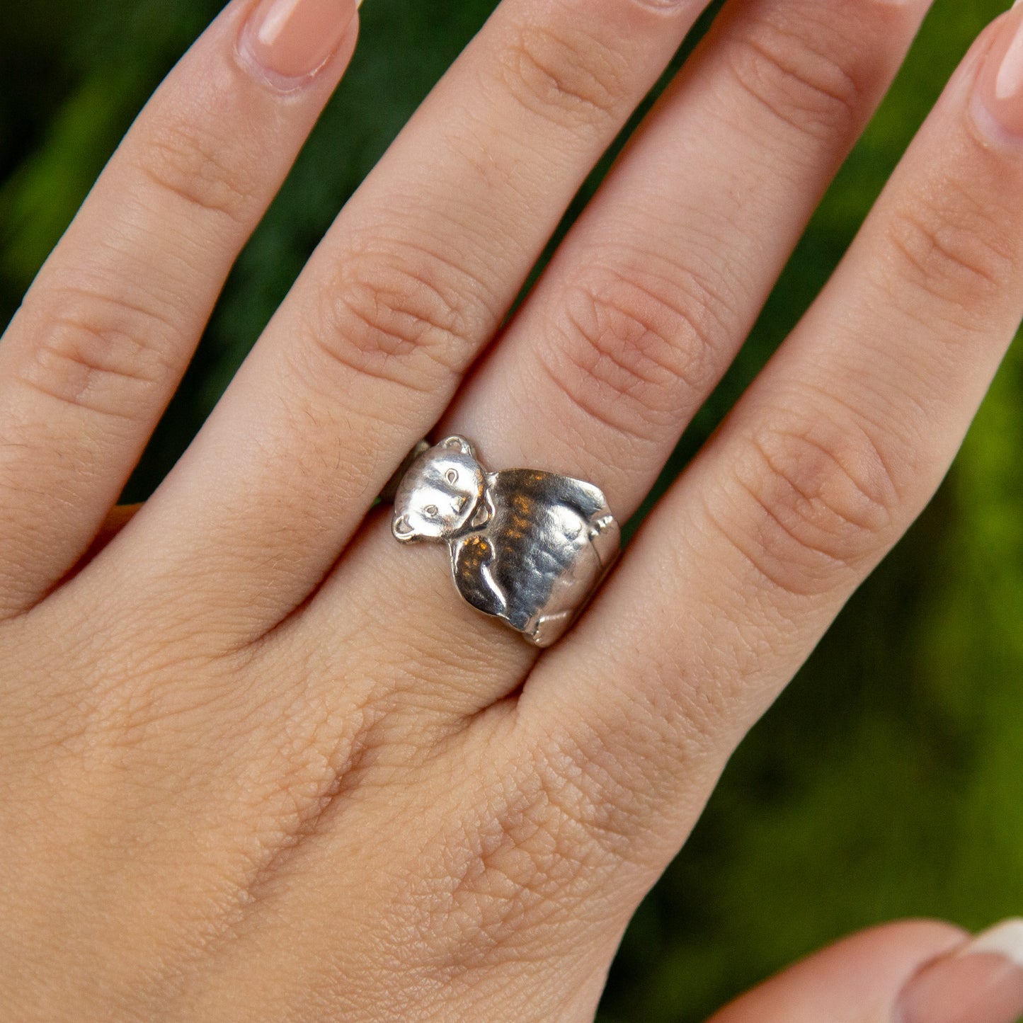 Little Bear Spoon Ring