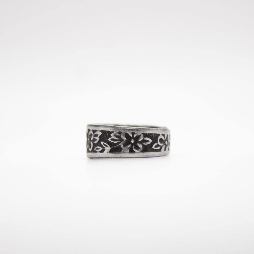 Love Flower Spoon Ring