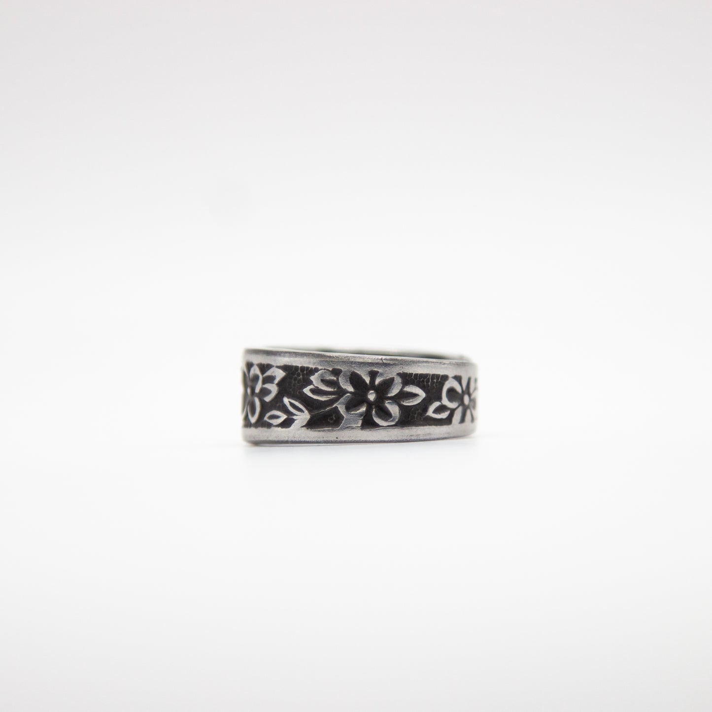 Love Flower Spoon Ring
