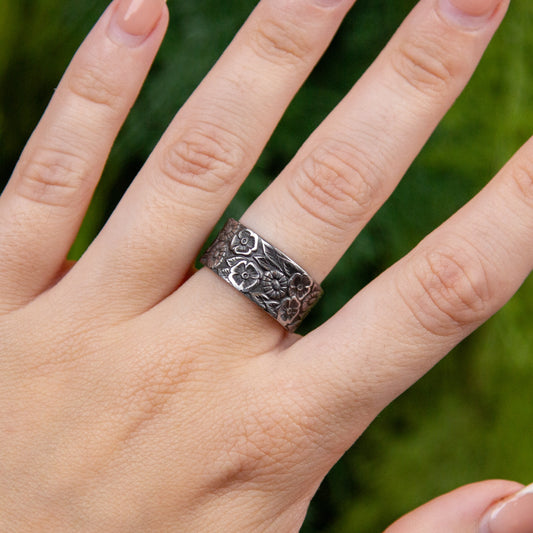 Fragrant Rose Spoon Ring