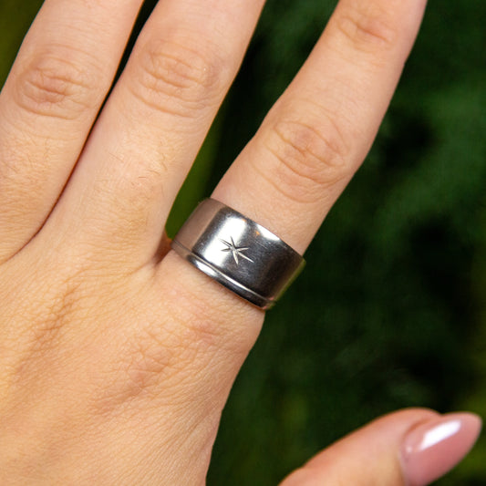 Star Spoon Ring