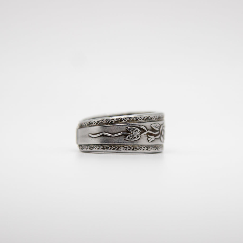 Rose Vine Spoon Ring