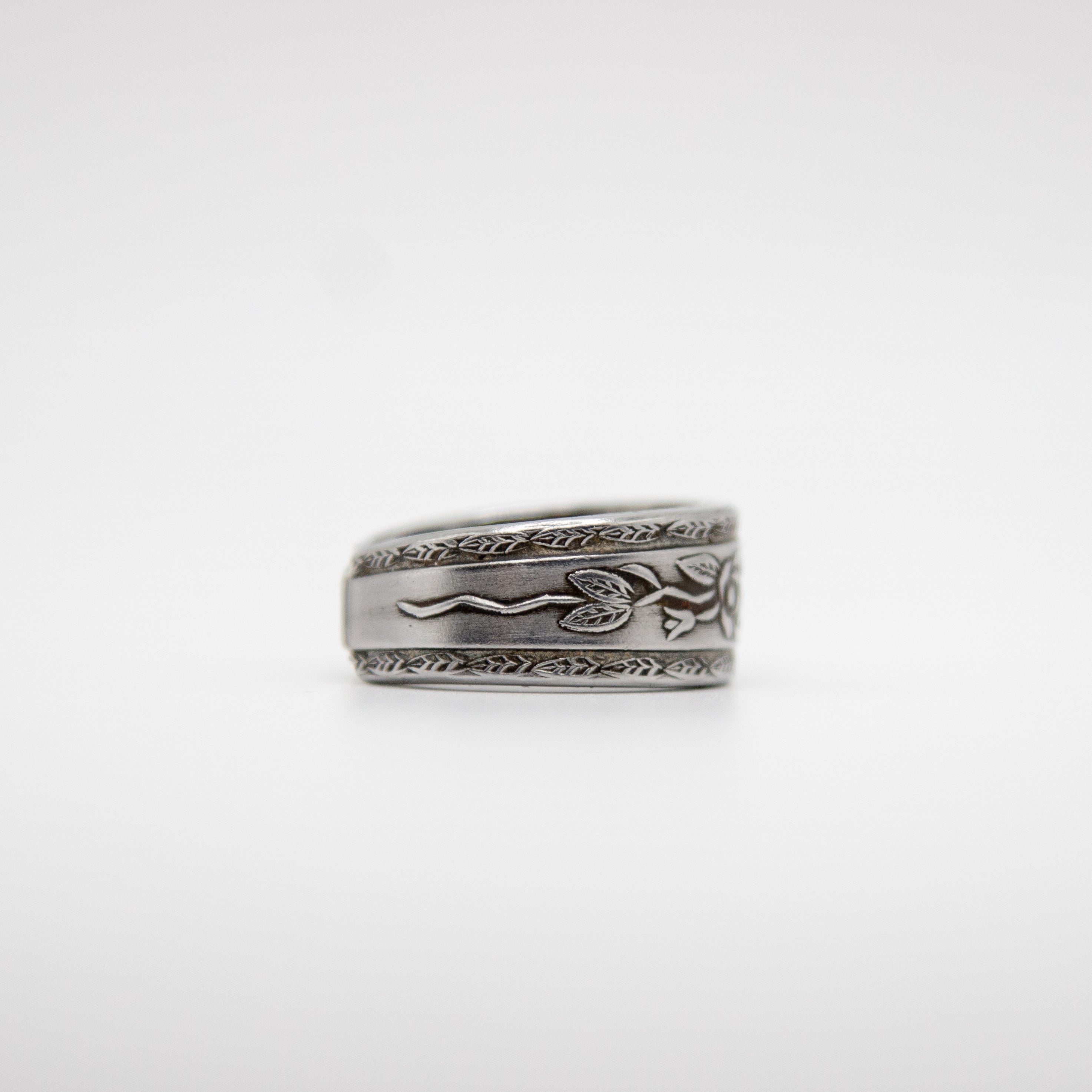 Rose Vine Spoon Ring