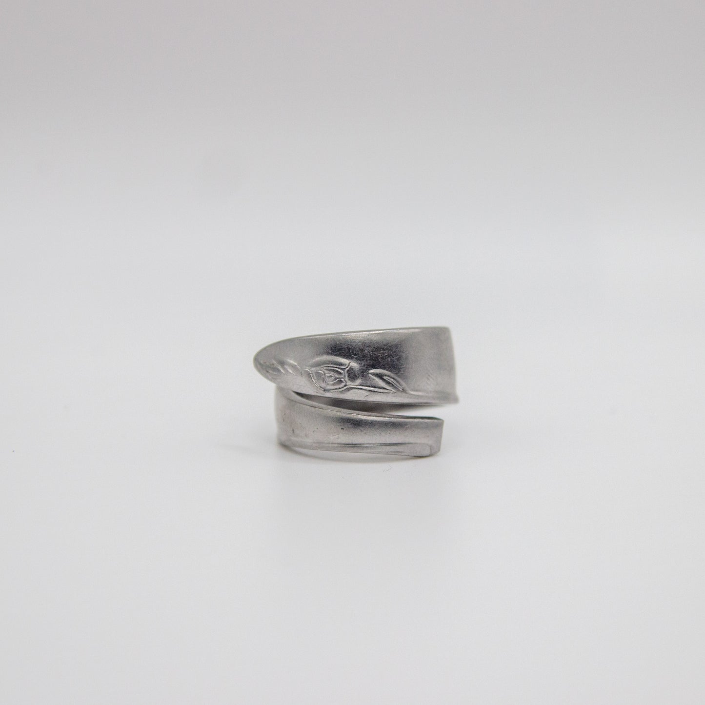 Simple Rose Spoon Ring