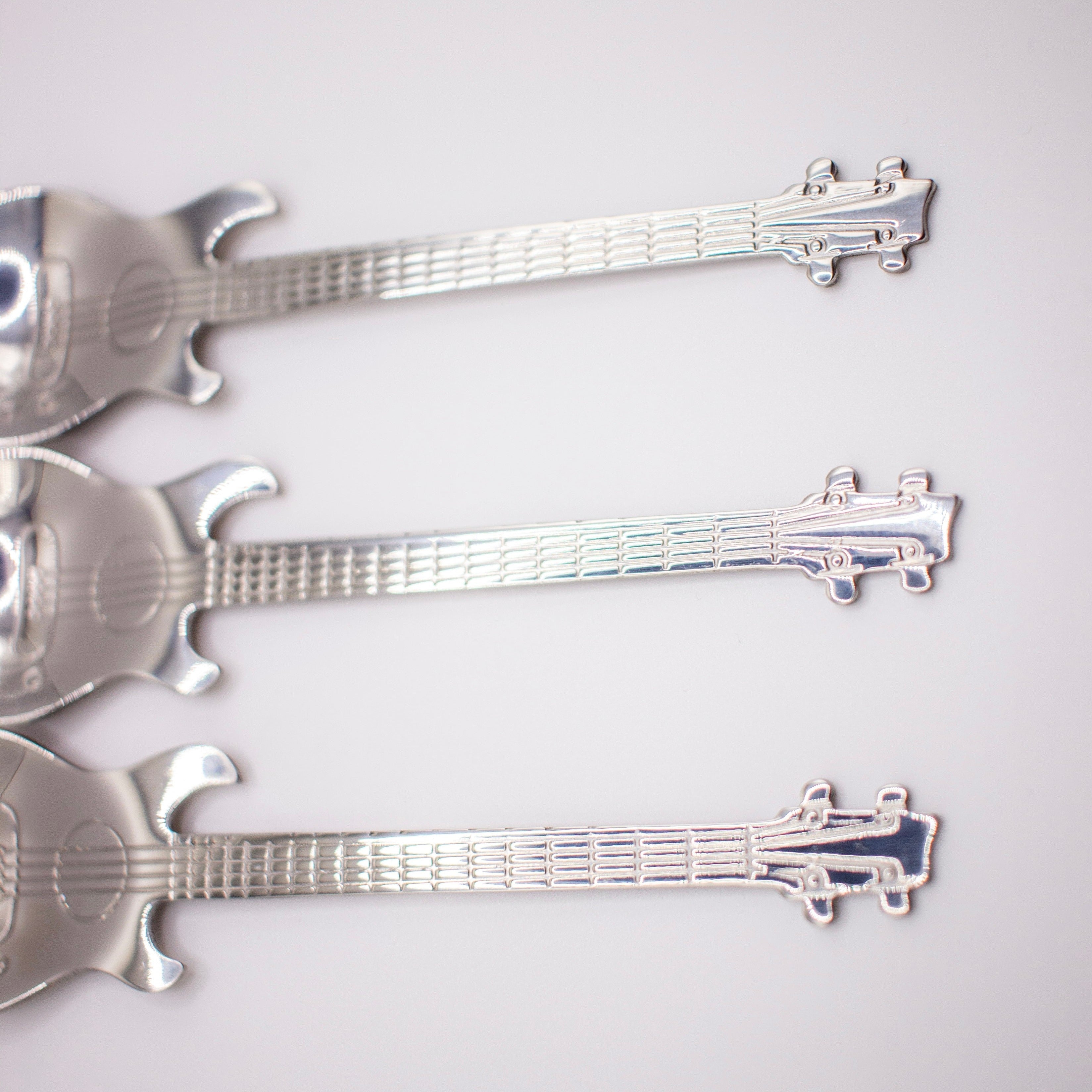 Bass Guitar Spoon Ring- MADE TO ORDER