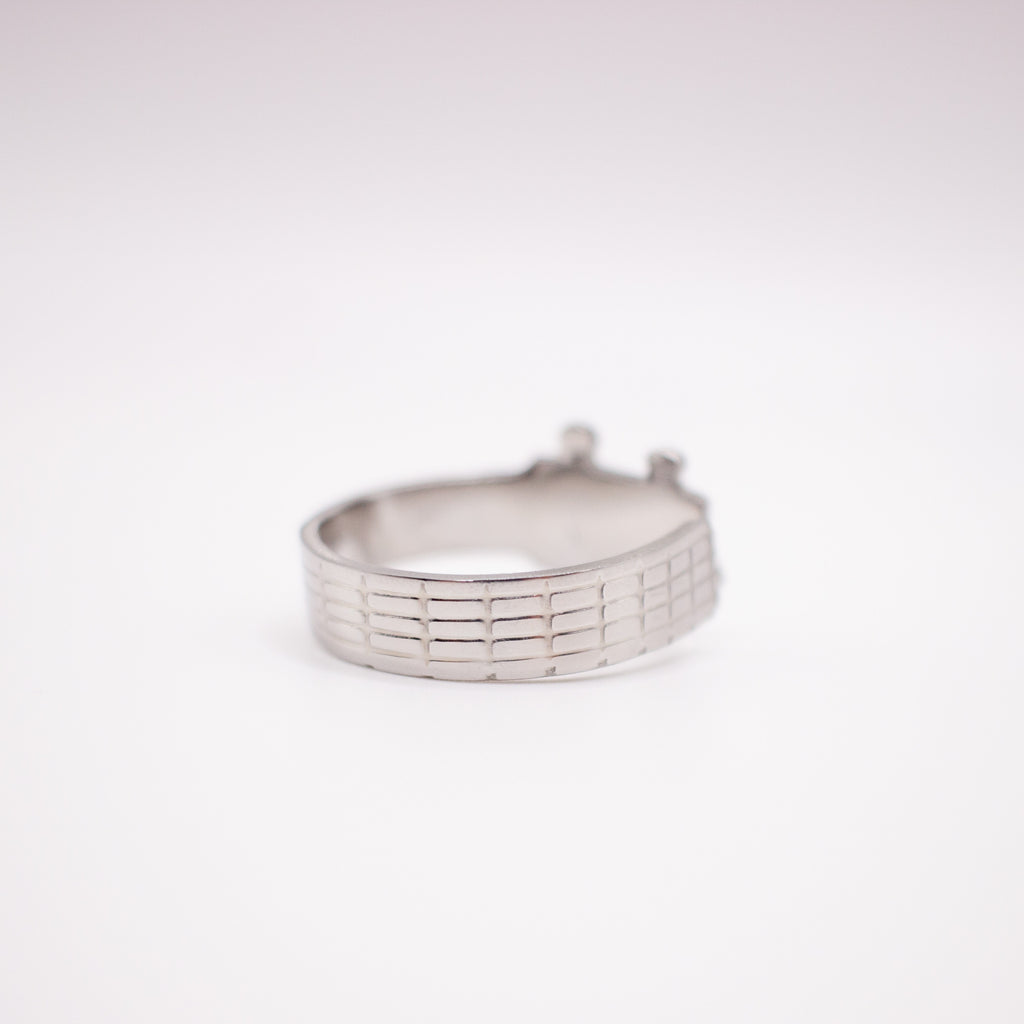Bass Guitar Spoon Ring- MADE TO ORDER
