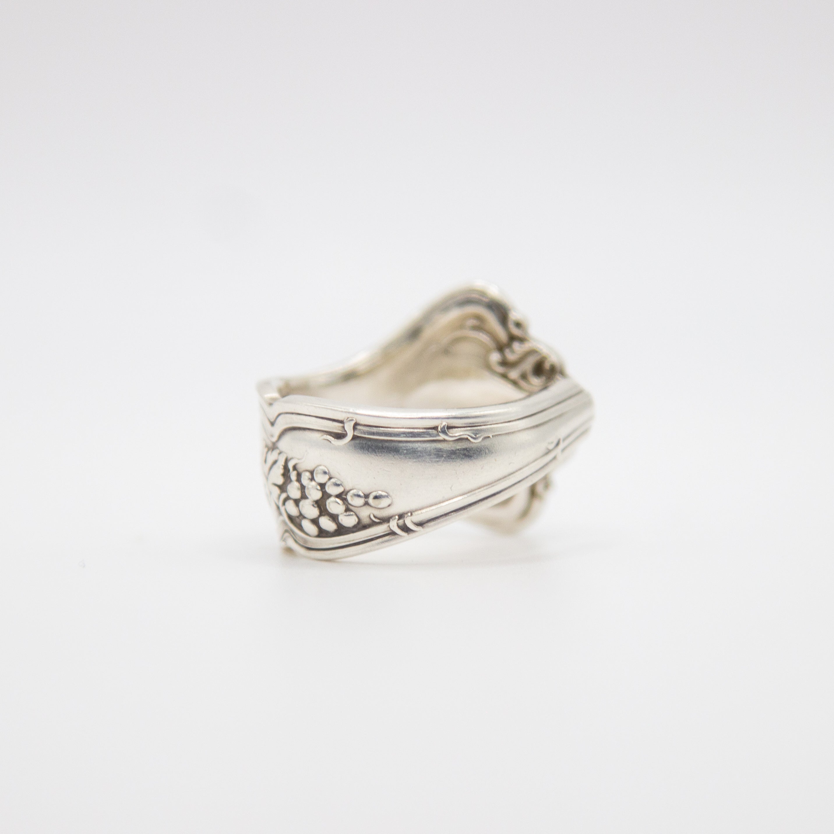 Vintage Grape Spoon Ring